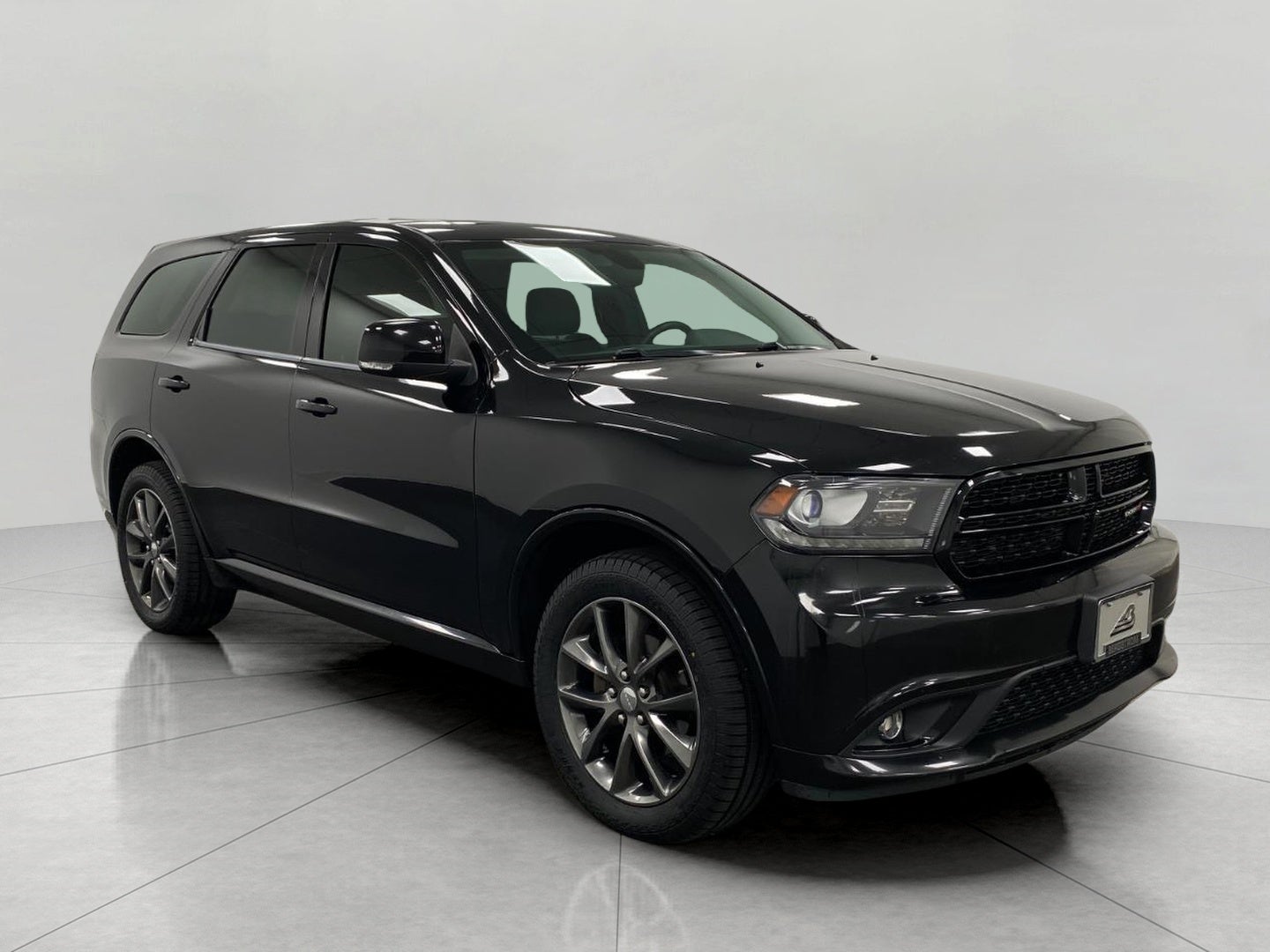 2018 Dodge Durango GT AWD in Db Black Clearcoat — front three-quarter view